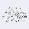 925 Sterling Silver Cord Ends STER-F036-21S-1.3mm-1