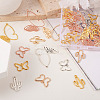  120Pcs 12 Styles Alloy Pendants FIND-TA0002-65-16