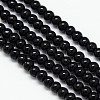 Crystal Glass Round Beads Strands EGLA-F037-4mm-B03-2