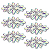 Glass Rhinestone Ornament Accessories DIY-WH0308-990B-1