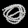 Imitation Jade Electroplate Glass Beads Strands EGLA-A039-J4mm-B06-2