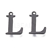 304 Stainless Steel Charms LS-STAS-H112-L-EB-1