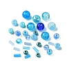 AB Color Plated Glass Bugle Beads SEED-FS0001-22-4