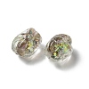 Handmade Foil Lampwork Beads Strands FOIL-Z001-06D-3