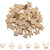 Brass Beads KK-PH0034-67G-1