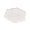 Hexagon Acrylic Display Base DIY-WH0322-03-2