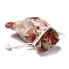 Cotton Gift Packing Pouches Drawstring Bags ABAG-B001-01B-04-4