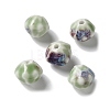 Vintage Porcelain Pumpkin Beads PORC-L080-A07-1