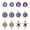 DIY Evil Eye Jewelry Making Finding Kit FIND-TA0002-62-1