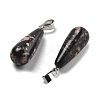 Natural Rhodonite Pendants G-T081-29-2