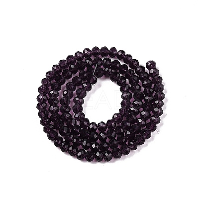 Glass Beads Strands EGLA-A044-T4mm-D15-1