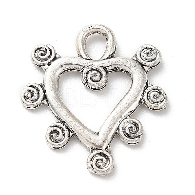 Tibetan Style Alloy Pendants PALLOY-P293-018AS-1