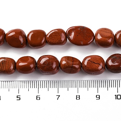 Natural Red Jasper Beads Strands G-G146-A04-02-1