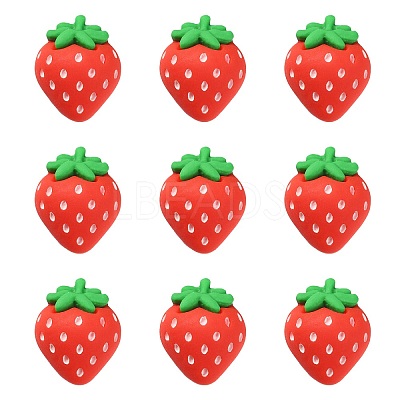 Opaque Resin Decoden Cabochons RESI-CJC0020-02-1