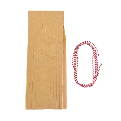 Paper Tassel Banner AJEW-WH0007-01P-1