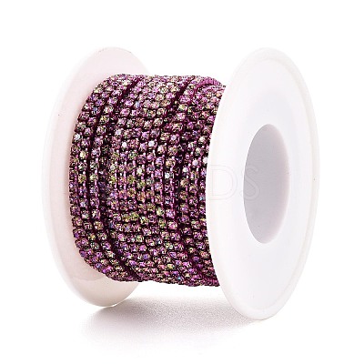 Iron Rhinestone Cup Chains CH-N005-05F-1