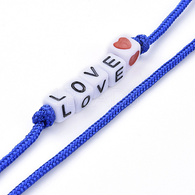 Polyester & Spandex Cord Ropes Eyeglasses Chains AJEW-EH00058-02-1