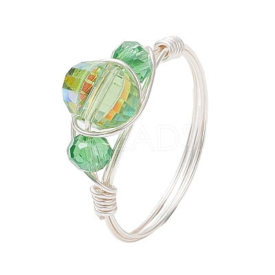 Glass Finger Rings RJEW-JR00925-02-1