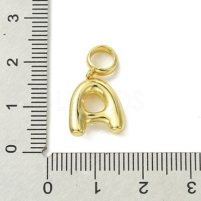 Rack Plating Brass with ABS Plastic Pearl European Dangle Charms KK-G501-02A-G-1