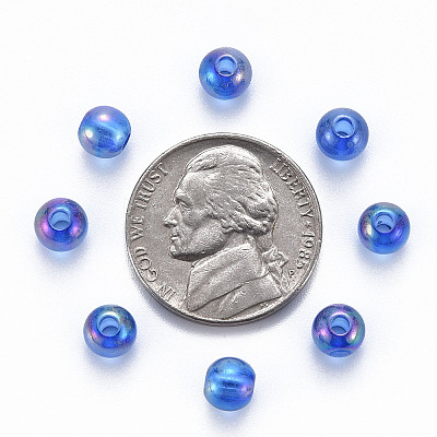 Transparent Acrylic Beads MACR-S370-B6mm-751-1