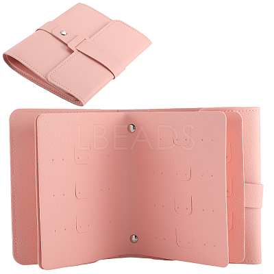 1PC PU Imitation Leather Earring Storage Bags ABAG-CN0001-41A-1