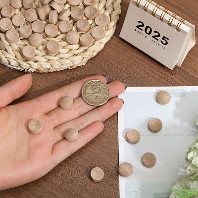 Wood Cork Stopper DIY-WH0888-568A-1