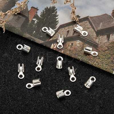 Brass Cord Ends X-KK-E182-S-1