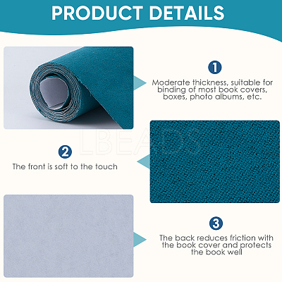 Faux Suede Book Covers DIY-WH0349-138O-1