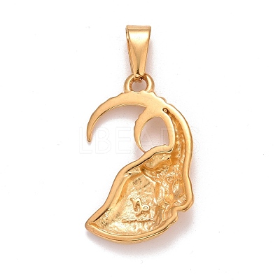 Ion Plating(IP) 304 Stainless Steel Pendants X-STAS-D165-14G-06-1
