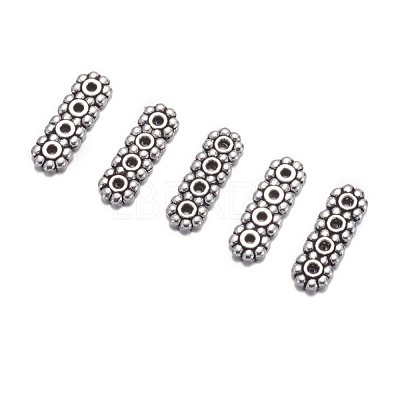 Tibetan Style Alloy Spacer Bars X-A1110Y-NF-1