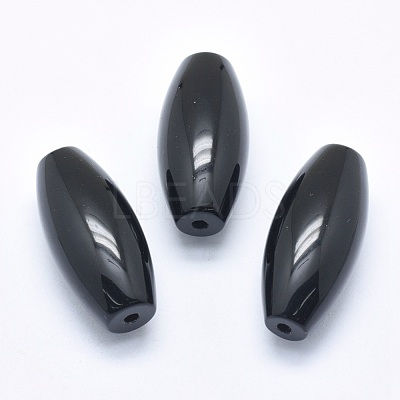 Natural Obsidian Beads G-P384-T22-1