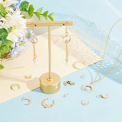24Pcs 12 Style Brass Charms KK-AR0002-63-1