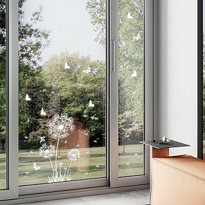 Waterproof PVC Window Film Adhesive Stickers DIY-WH0430-945-1