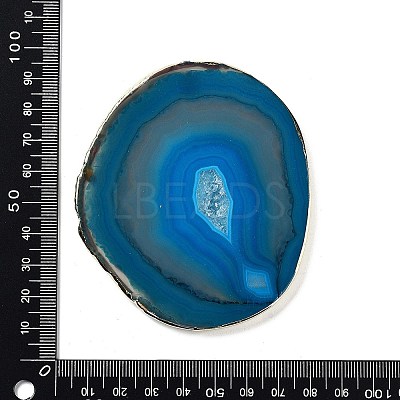 Natural Agate Coaster AJEW-NH0001-04G-1