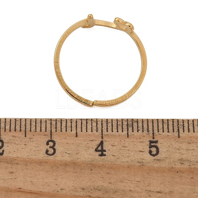 304 Stainless Steel Cuff Rings for Women RJEW-D285-01G-I-1