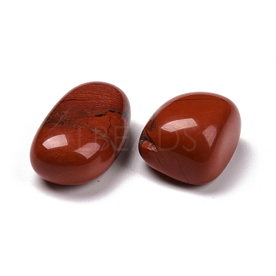 Natural Red Jasper Beads G-O029-08C-1