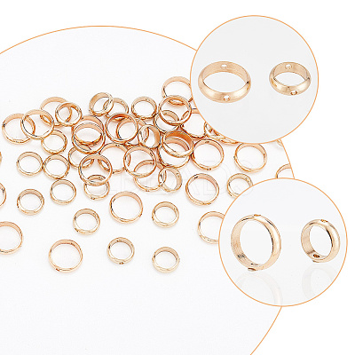 60pcs 2 style Brass Bead Frame KK-AR0002-94-1