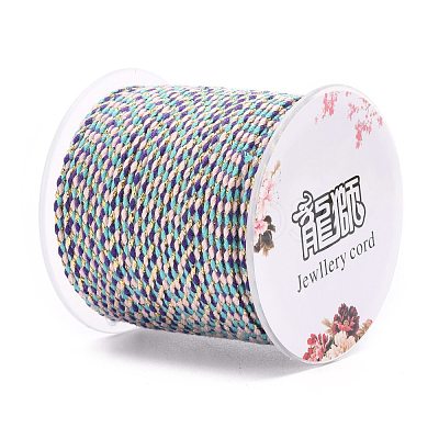 4-Ply Polycotton Cord with Metallic Thread OCOR-Z003-C07-1