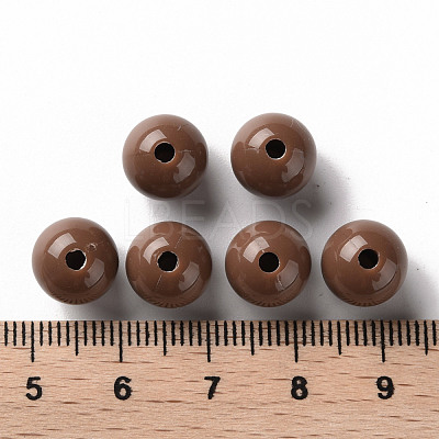 Opaque Acrylic Beads X-MACR-S370-C10mm-A17-1