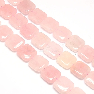 Mixed Style Natural Square Gemstone Beads Strands G-L253-M-1
