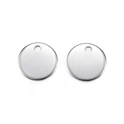 Tarnish Resistant 304 Stainless Steel Charms X-STAS-F039-91-12mm-P-1