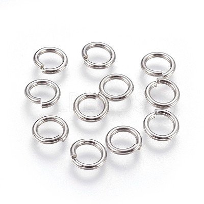Tarnish Resistant 304 Stainless Steel Saw Cut Open Jump Rings STAS-P212-25P-16-1