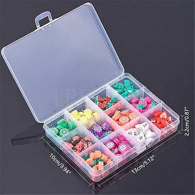 Handmade Polymer Clay Pendants CLAY-NB0001-12P-1