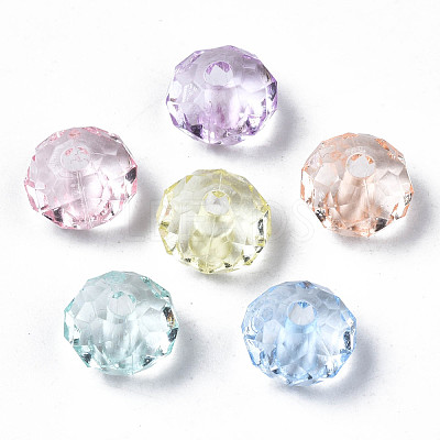 Transparent Acrylic Beads TACR-S134-028-1
