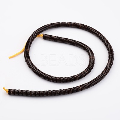 Natural Coconut Bead Strands BSHE-P021-23-7mm-1