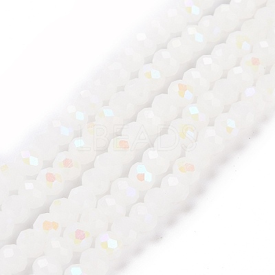 Electroplate Glass Beads Strands EGLA-A034-J2mm-L08-1