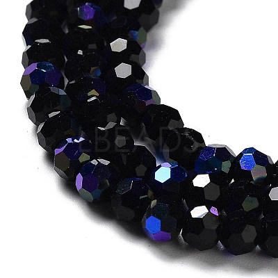 Opaque Glass Beads Strands EGLA-A035-P4mm-L18-1