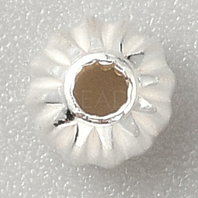 925 Sterling Silver Beads STER-WH0019-16C-1