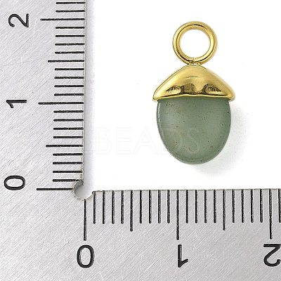 Natural Green Aventurine Pendants STAS-L277-07G-07-1