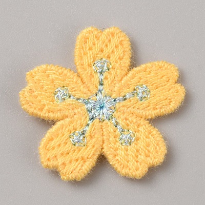 Polyester Embroidery Ornament Accessories DIY-WH0504-129D-1